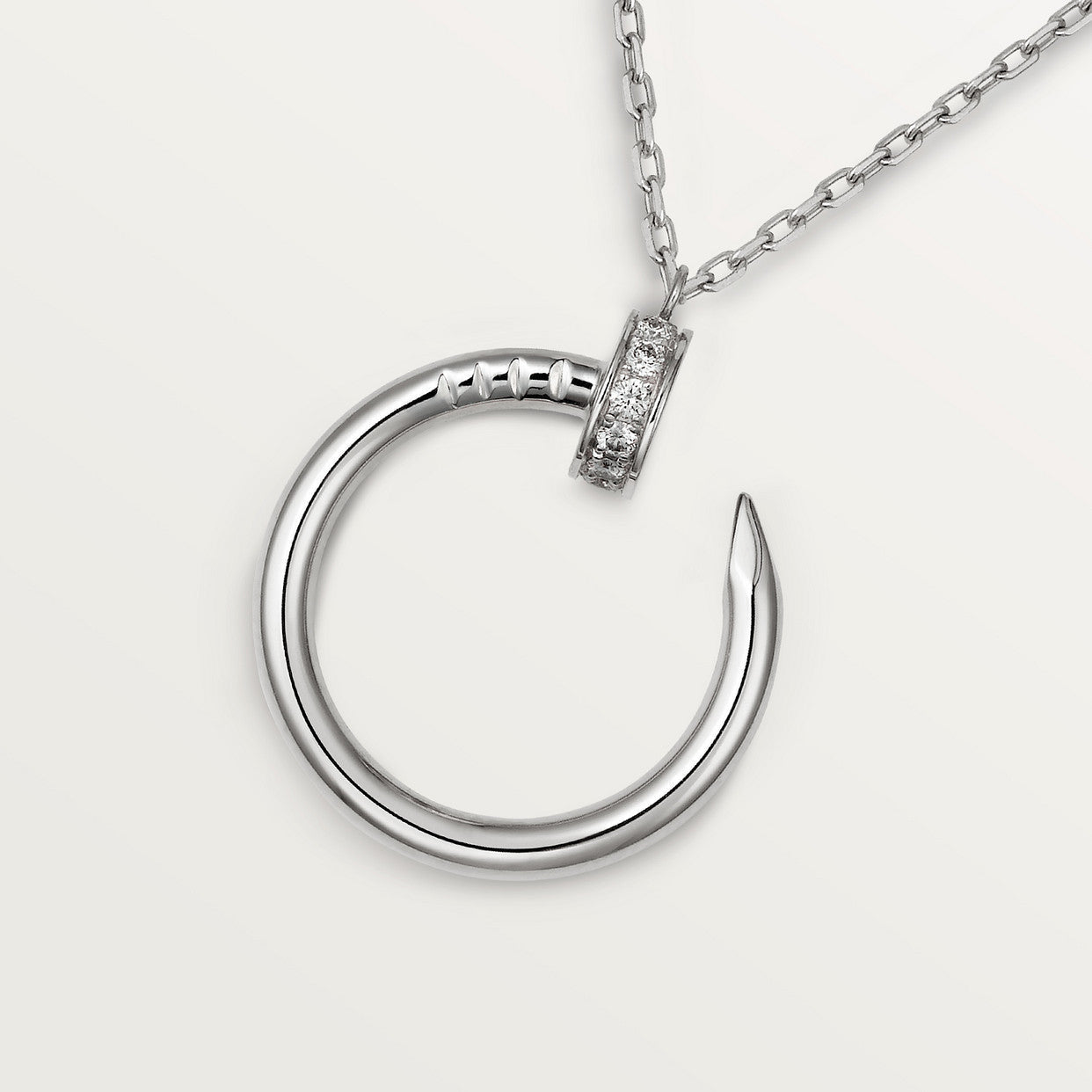 Cartier Juste Un Clou Plain Round Necklace