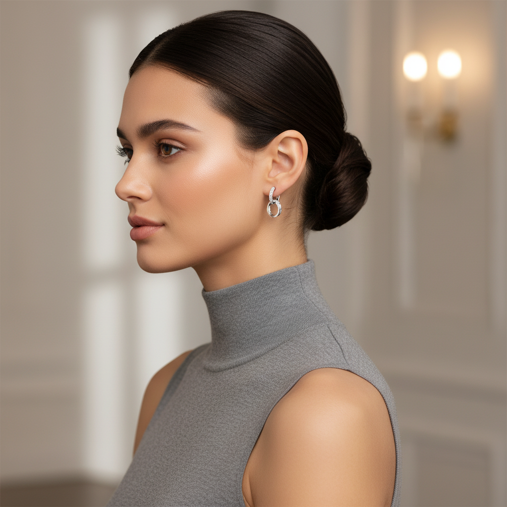 Cartier Love Double Hoop Earrings