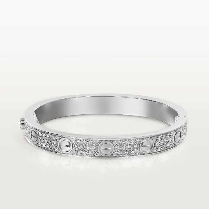 Love Diamonds Paved Bracelet