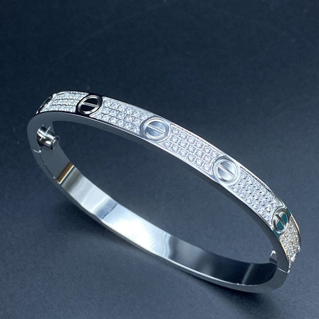 Love Diamonds Paved Bracelet