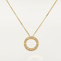 Cartier Love Paved Necklace