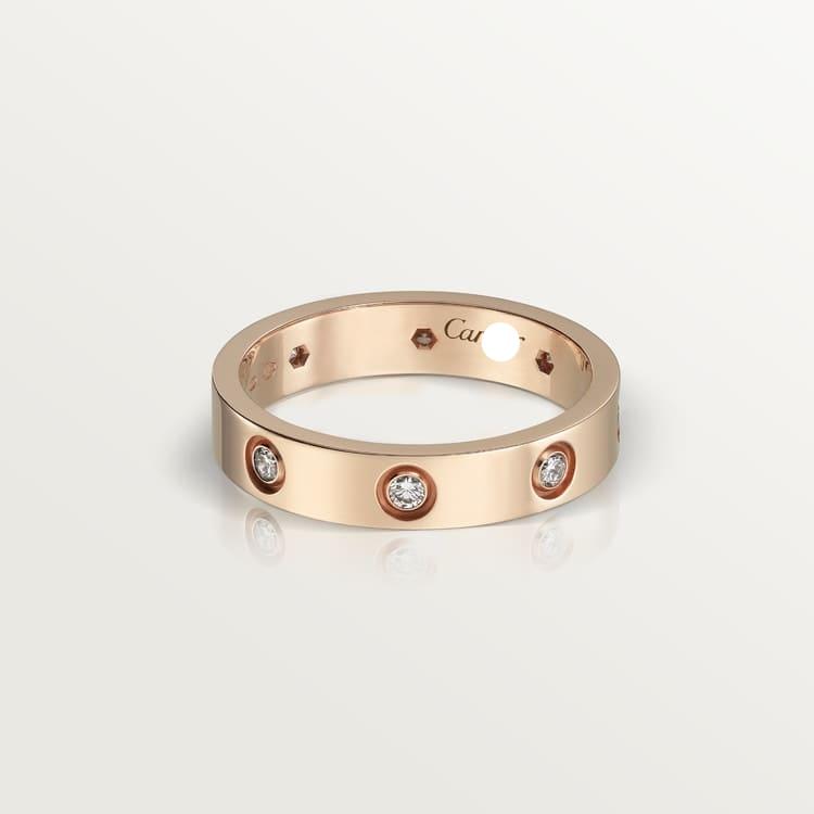 Cartier Love 8 Diamonds Wedding Ring