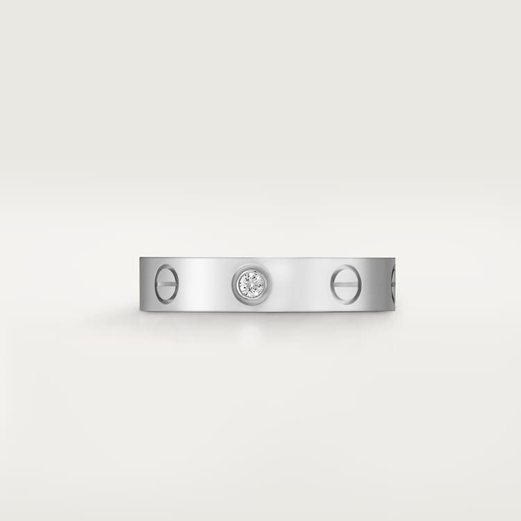 Cartier Love Wedding One Diamond Ring