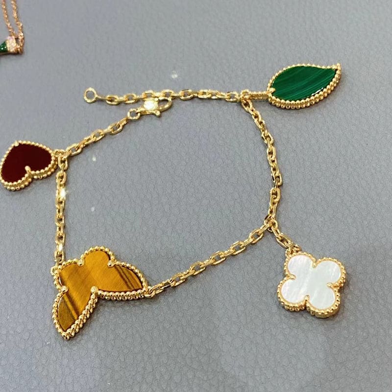 Van Cleef & Arpels Lucky Alhambra Four Motifs Clover Bracelet