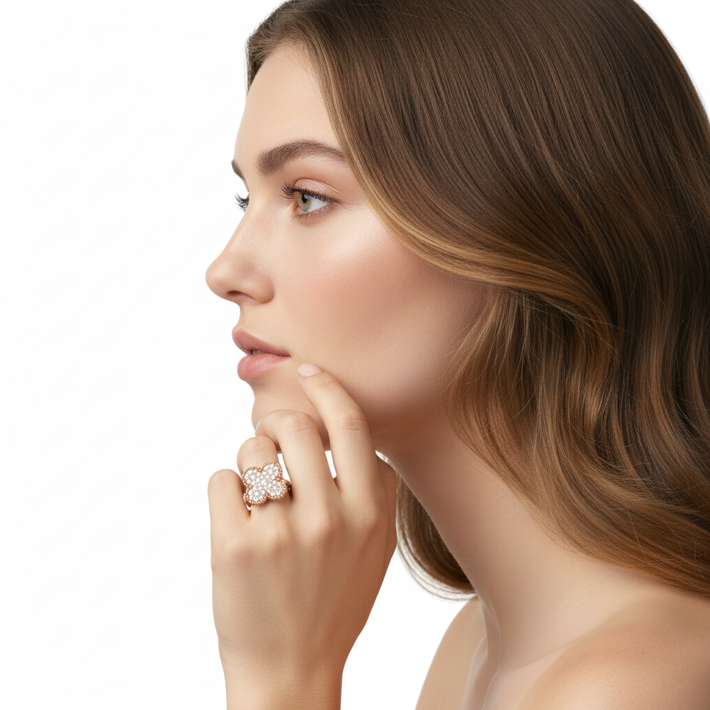 Van Cleef & Arpels Magic Alhambra Clover Ring