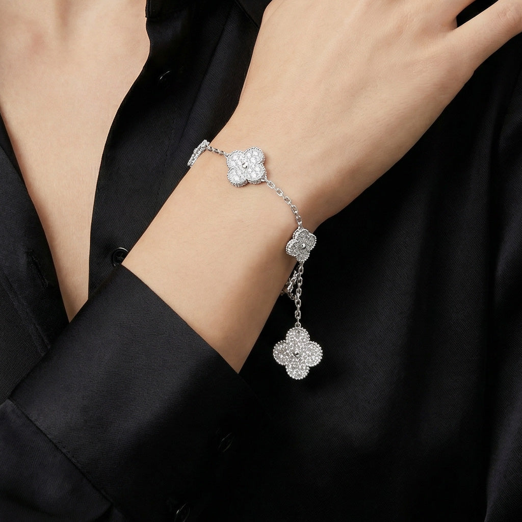 Van Cleef & Arpels Magic Alhambra Five Motifs Clover Bracelet