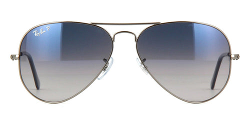 Ray-Ban Aviator 3025 004/78 Polarised Grey/Blue Gradient - As Seen On Tom Cruise & Riz Ahmed