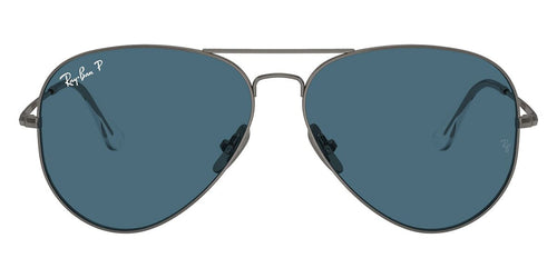 Ray-Ban Aviator Titanium RB 8089 165/S2 Polarised - As Seen On Jean-Claude Van Damme