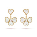 Van Cleef & Arpels Sweet Alhambra Effeuillage Earrings