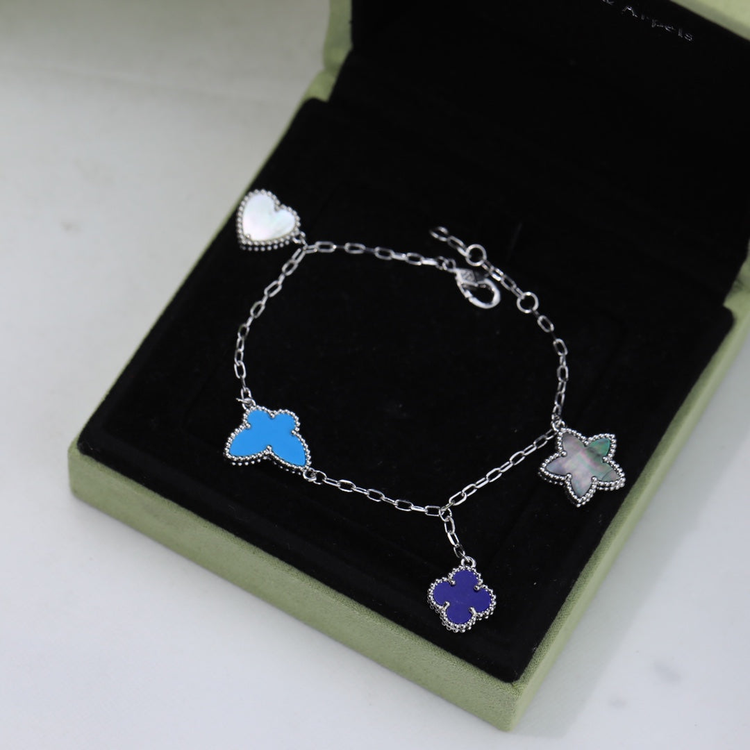 Van Cleef & Arpels Sweet Alhambra Four Motifs Bracelet