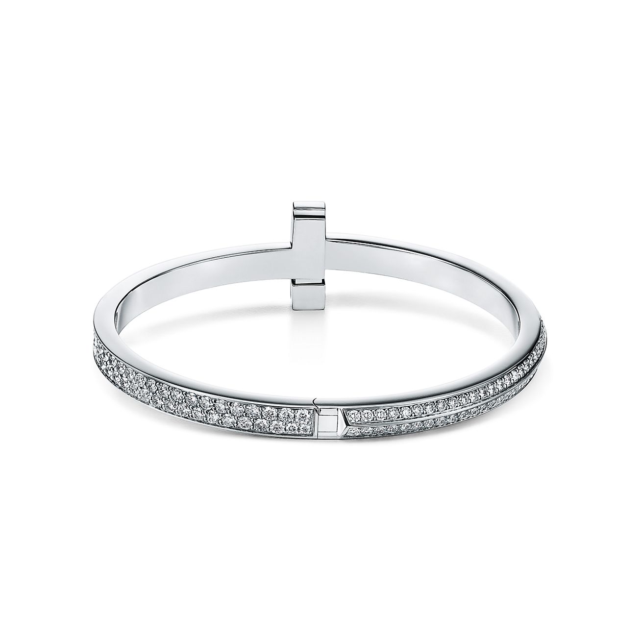 Tiffany Wide Hinged Bangle Bracelet