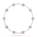 Van Cleef & Arpels Vintage Alhambra 10 Motifs Necklace