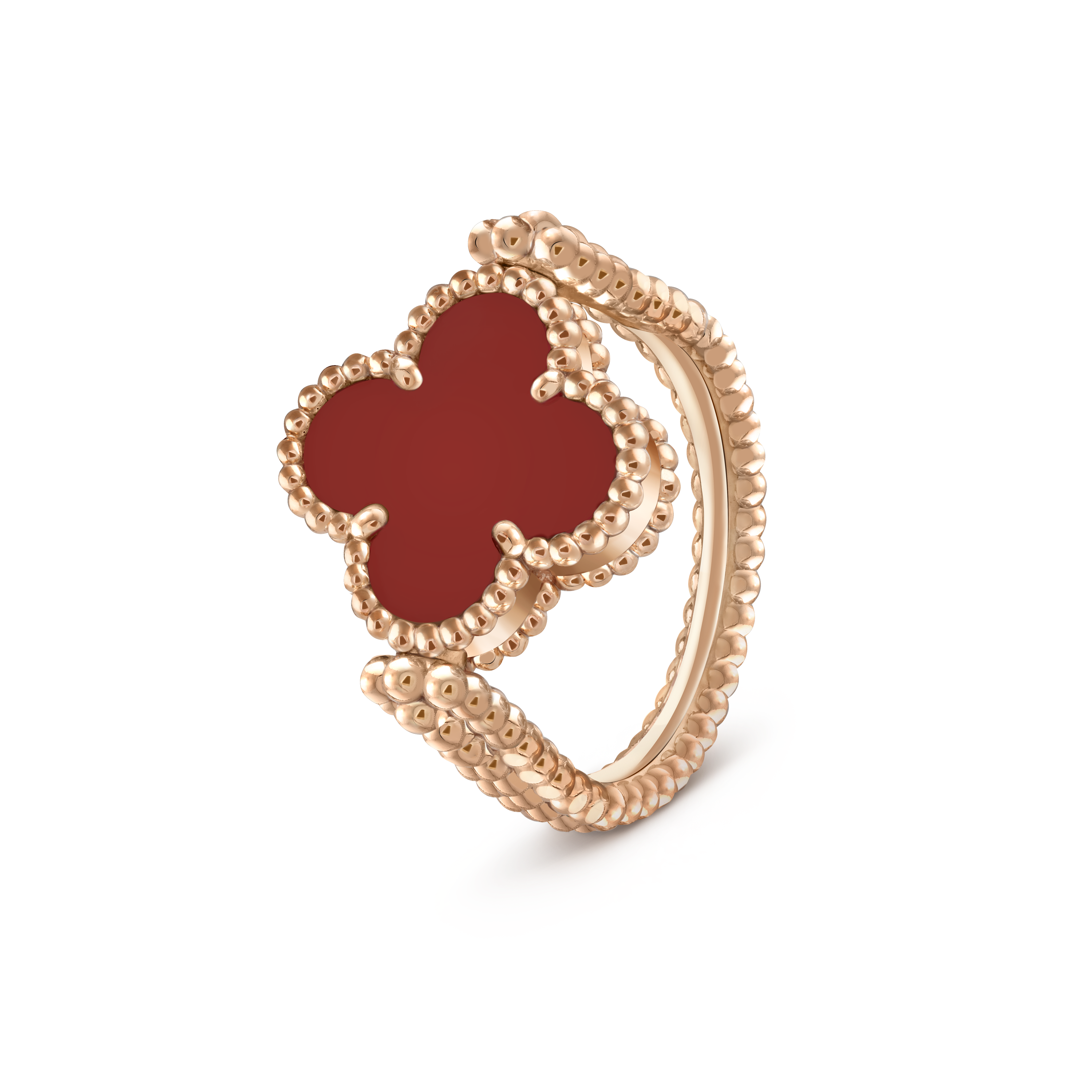 Van Cleef & Arpels Vintage Alhambra Reversible Ring